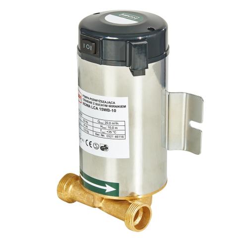 Вихровий насос для підвищення тиску з "сухим" ротором NOWA LCA 15WB-10 Вихровий насос для підвищення тиску з "сухим" ротором NOWA LCA 15WB-10