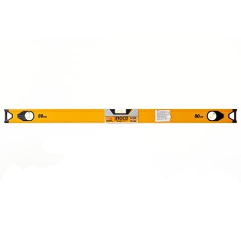 Рівень 80 см 3 капсули алюмінієва рамка 1 мм INGCO