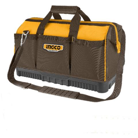 Сумка для інструментів 410х250х260 мм 16 кишень пластикове дно INGCO INDUSTRIAL