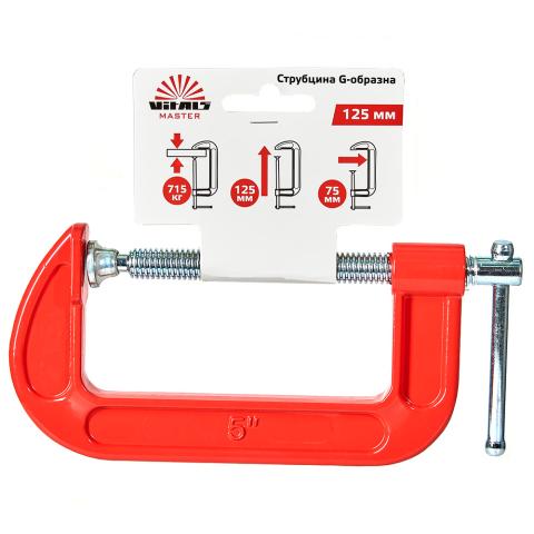 Струбцина G-подібна Vitals Master 125 мм Струбцина G-подібна Vitals Master 125 мм