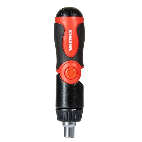 Викрутка з тріскачкою та бітами Vitals Master, 13 в 1 Викрутка з тріскачкою та бітами Vitals Master, 13 в 1