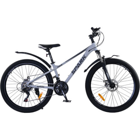Велосипед SPARK FIELD (колеса - 26", алюмінієва рама - 13") світло-сірий Велосипед SPARK FIELD (колеса - 26", алюмінієва рама - 13") світло-сірий