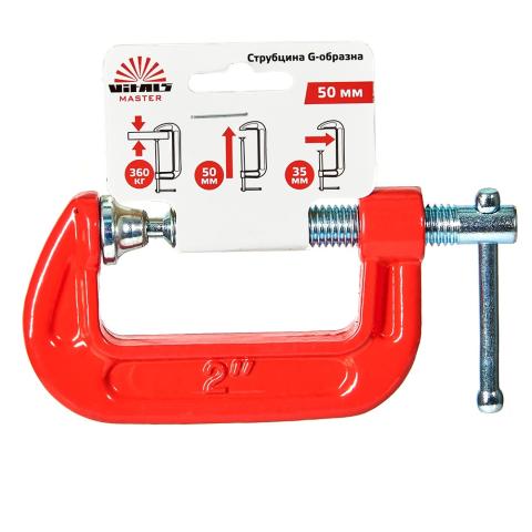 Струбцина G-подібна Vitals Master 50 мм Струбцина G-подібна Vitals Master 50 мм