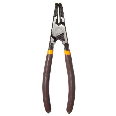 Знімач стопорних кілець 180 мм вигнутий на стискання INGCO