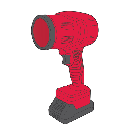 Повітродувка акумуляторна Vitals Master ALP 1861j BL Kit