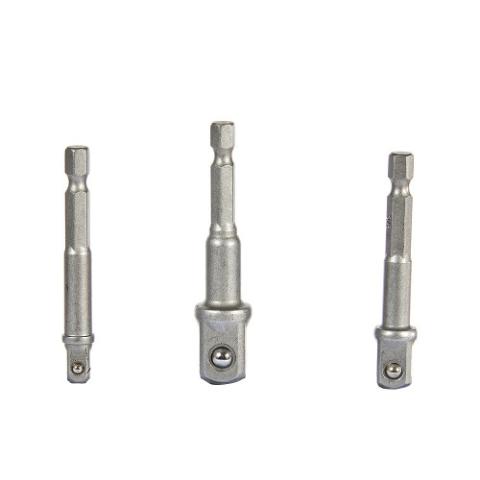 Набір перехідників до торцевих головок 1/2″, 1/4″ та 3/8″ 3 шт. INGCO Набір перехідників до торцевих головок 1/2″, 1/4″ та 3/8″ 3 шт. INGCO