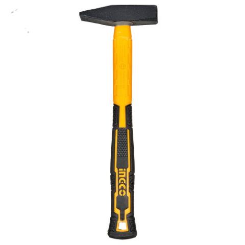 Молоток слюсарний фібергласова ручка, 300 г INGCO Super Select Молоток слюсарний фібергласова ручка, 300 г INGCO Super Select