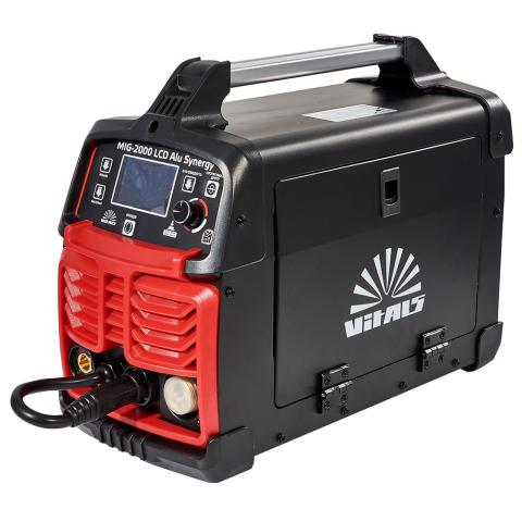 Зварювальний апарат Vitals Professional MIG 2000 LCD Alu Synergy Зварювальний апарат Vitals Professional MIG 2000 LCD Alu Synergy