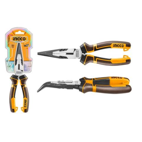 Довгогубці вигнуті INGCO INDUSTRIAL "Profi" 160 мм Довгогубці вигнуті INGCO INDUSTRIAL "Profi" 160 мм