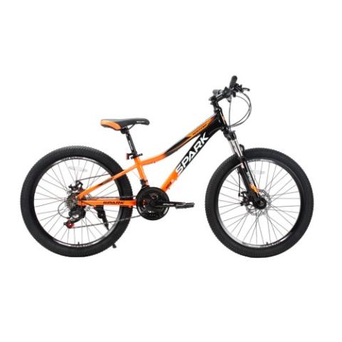 Велосипед SPARK MONTERO JR. (колеса - 24", алюмінієва рама - 11") оранжевий з чорним