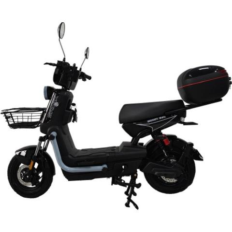 Велосипед з електромотором SPARK BOOST EVO 14" 72V/1200W/20Ah чорний із сірим Велосипед з електромотором SPARK BOOST EVO 14" 72V/1200W/20Ah чорний із сірим