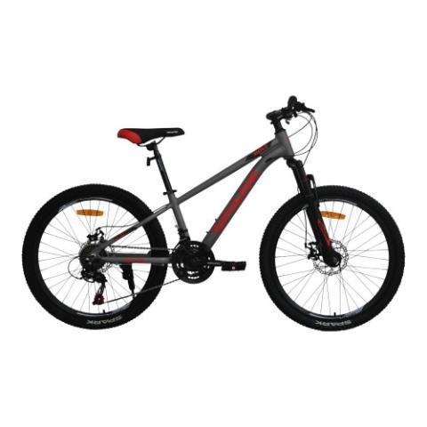 Велосипед SPARK MOVE (колеса - 24", алюмінієва рама - 12") сірий Велосипед SPARK MOVE (колеса - 24", алюмінієва рама - 12") сірий