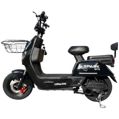 Велосипед з електромотором SPARK BITE 60V/1000W/20Ah 14" Чорний