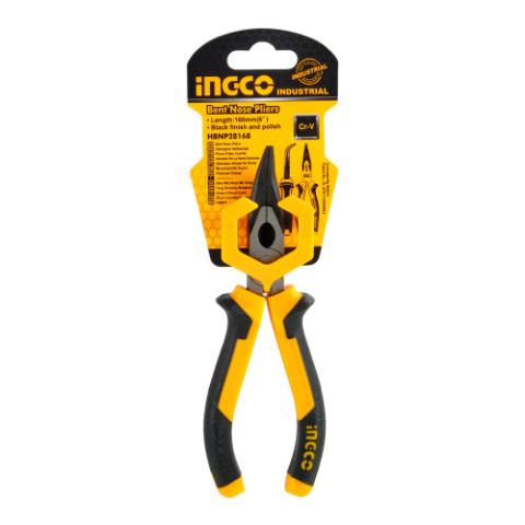Довгогубці вигнуті Master 160 мм INGCO INDUSTRIAL Довгогубці вигнуті Master 160 мм INGCO INDUSTRIAL