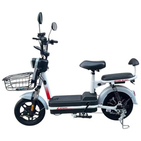 Велосипед з електромотором SPARK BUDDY 14" 48V/500W/12Ah Сірий Велосипед з електромотором SPARK BUDDY 14" 48V/500W/12Ah Сірий