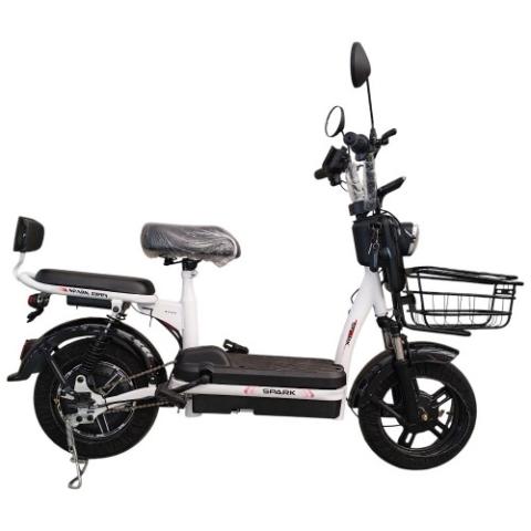 Велосипед з електромотором SPARK ZIPPY 14" 48V/400W/12Ah Чорний Велосипед з електромотором SPARK ZIPPY 14" 48V/400W/12Ah Чорний