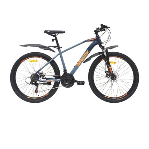 Велосипед SPARK SANDSTROM (колеса - 26", сталева рама - 17") сірий із темно-сірим Велосипед SPARK SANDSTROM (колеса - 26", сталева рама - 17") сірий із темно-сірим