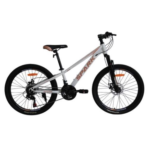 Велосипед SPARK RIDE (колеса - 24", сталева рама - 11") білий Велосипед SPARK RIDE (колеса - 24", сталева рама - 11") білий
