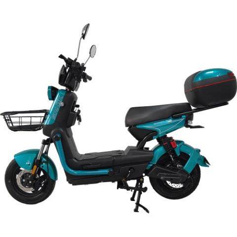 Велосипед з електромотором SPARK BOOST EVO 14" 72V/1200W/20Ah бірюзовий