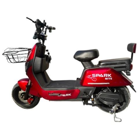 Велосипед з електромотором SPARK BITE 60V/1000W/20Ah 14" Червоний