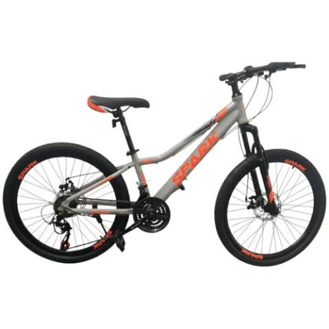 Велосипед SPARK TILL (колеса - 24", алюмінієва рама - 12") сірий