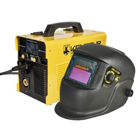 Комплект: зварювальний апарат Кентавр MIG-350 DigitAll LCD + маска Кентавр СМ-315Р (1+3)