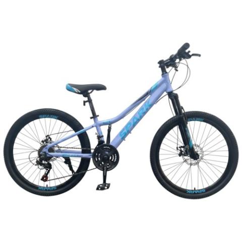 Велосипед SPARK TILL (колеса - 24", алюмінієва рама - 11") чорний Велосипед SPARK TILL (колеса - 24", алюмінієва рама - 11") чорний