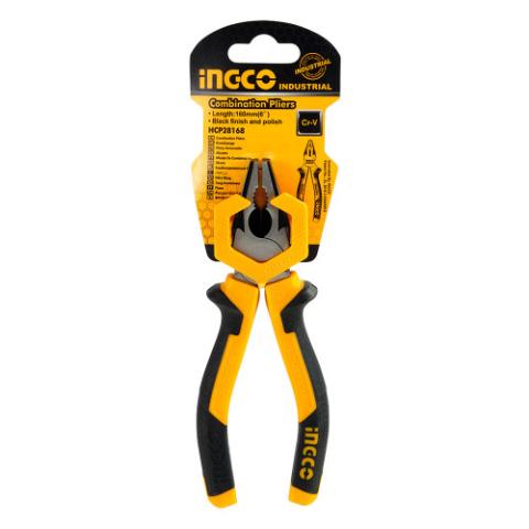 Плоскогубці комбіновані Master 160 мм INGCO INDUSTRIAL Плоскогубці комбіновані Master 160 мм INGCO INDUSTRIAL
