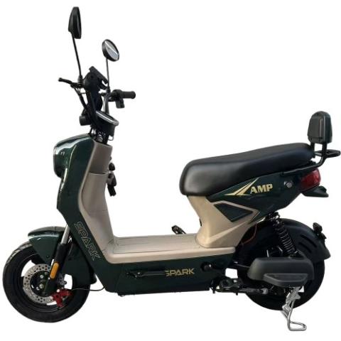 Велосипед з електромотором SPARK AMP 14" 48V/800W/25Ah темно-зелений Велосипед з електромотором SPARK AMP 14" 48V/800W/25Ah темно-зелений