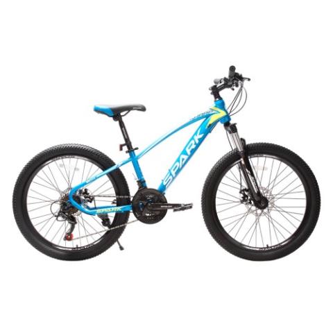 Велосипед SPARK SHARP JR. (колеса - 24", сталева рама - 12") синій