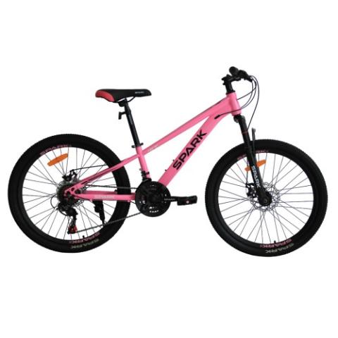 Велосипед SPARK JET (колеса - 24", сталева рама - 11") рожевий