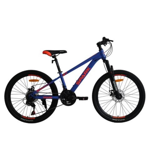 Велосипед SPARK JET (колеса - 24", сталева рама - 12") синій Велосипед SPARK JET (колеса - 24", сталева рама - 12") синій