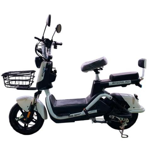 Велосипед з електромотором SPARK R7 14" 60V/800W/25Ah білий