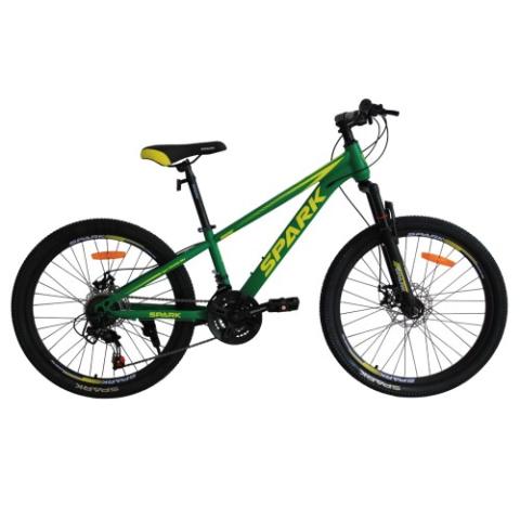Велосипед SPARK RIDE (колеса - 24", сталева рама - 12") зелений