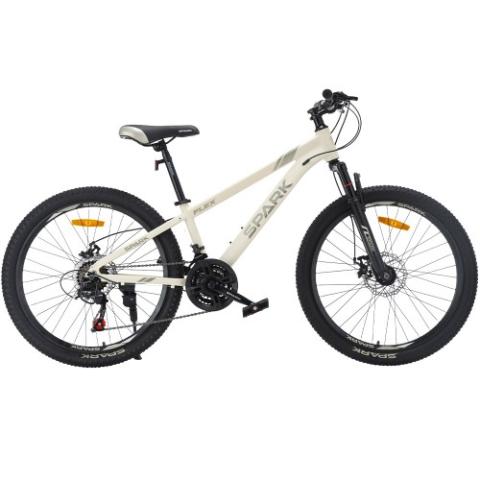 Велосипед SPARK FLEX (колеса - 24", алюмінієва рама - 12") кремовий Велосипед SPARK FLEX (колеса - 24", алюмінієва рама - 12") кремовий