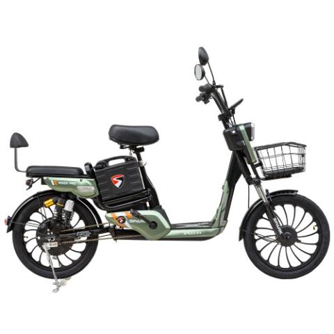 Велосипед з електромотором SPARK RIDER PRO 14" 48V/650W/20Ah Зелений Велосипед з електромотором SPARK RIDER PRO 14" 48V/650W/20Ah Зелений
