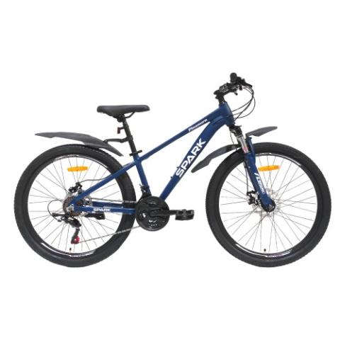 Велосипед SPARK PLEASURE (колеса - 26", алюмінієва рама - 15") темно-синій Велосипед SPARK PLEASURE (колеса - 26", алюмінієва рама - 15") темно-синій