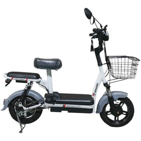 Велосипед з електромотором SPARK COMPACT 14" 48V/400W/12Ah Сірий Велосипед з електромотором SPARK COMPACT 14" 48V/400W/12Ah Сірий