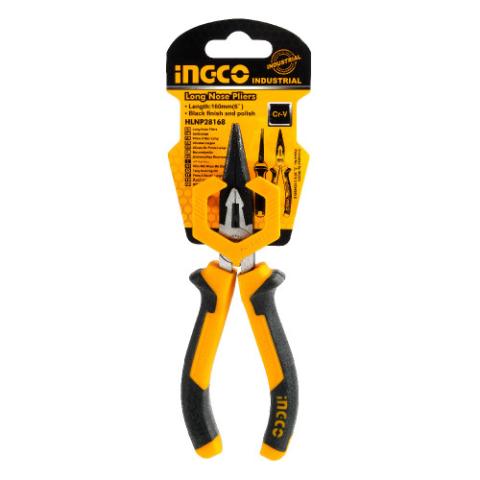 Довгогубці Master 160 мм INGCO INDUSTRIAL Довгогубці Master 160 мм INGCO INDUSTRIAL