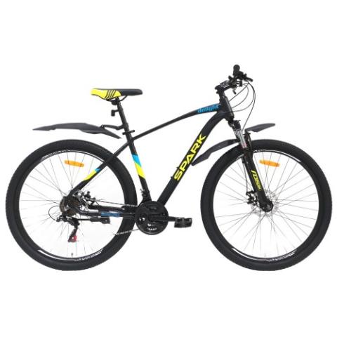 Велосипед SPARK DELIGHT (колеса - 29", алюмінієва рама - 19") чорний з блакитним