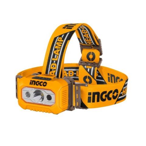Налобний ліхтар IPX4 200 лм INGCO