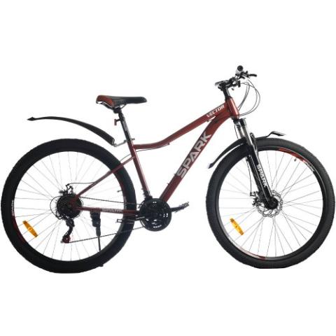 Велосипед SPARK VECTOR (колеса – 29", сталева рама – 17") коричневий Велосипед SPARK VECTOR (колеса – 29", сталева рама – 17") коричневий