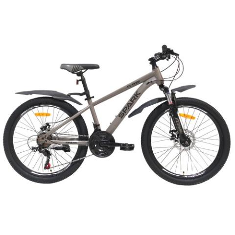 Велосипед SPARK PLAYER (колеса - 24", сталева рама - 13") сірий