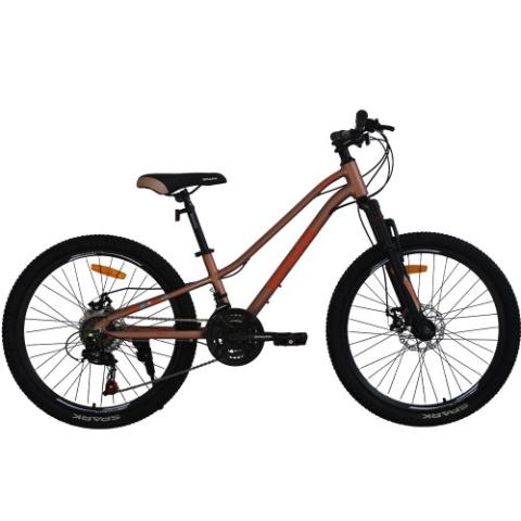 Велосипед SPARK ROAD (колеса - 24", алюмінієва рама - 11") бронзовий Велосипед SPARK ROAD (колеса - 24", алюмінієва рама - 11") бронзовий