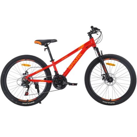 Велосипед SPARK FLEX (колеса - 24", алюмінієва рама - 11") червоний Велосипед SPARK FLEX (колеса - 24", алюмінієва рама - 11") червоний