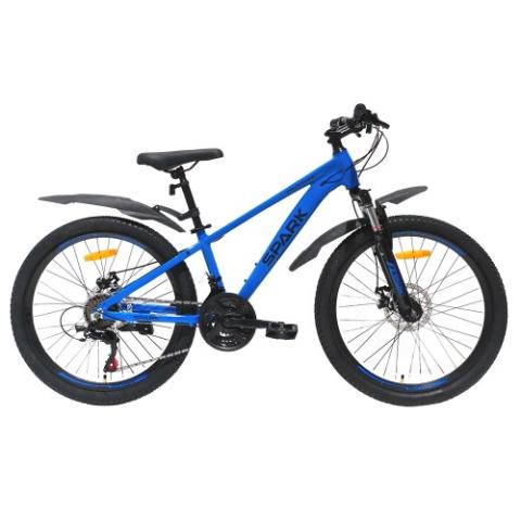 Велосипед SPARK PLEASURE (колеса - 24", алюмінієва рама - 12") синій Велосипед SPARK PLEASURE (колеса - 24", алюмінієва рама - 12") синій