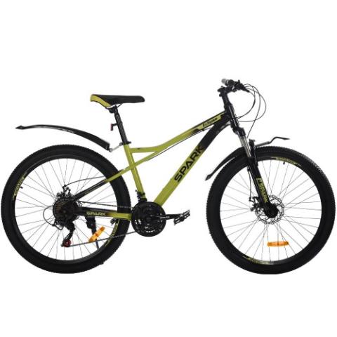 Велосипед SPARK ECLIPSE (колеса – 26", сталева рама – 13") салатовий з чорним Велосипед SPARK ECLIPSE (колеса – 26", сталева рама – 13") салатовий з чорним