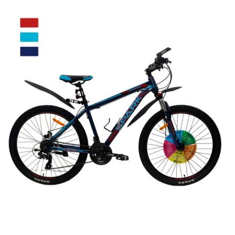 Велосипед SPARK FORESTER 17 27,5 сірий  (колеса - 27,5", сталева рама - 17")