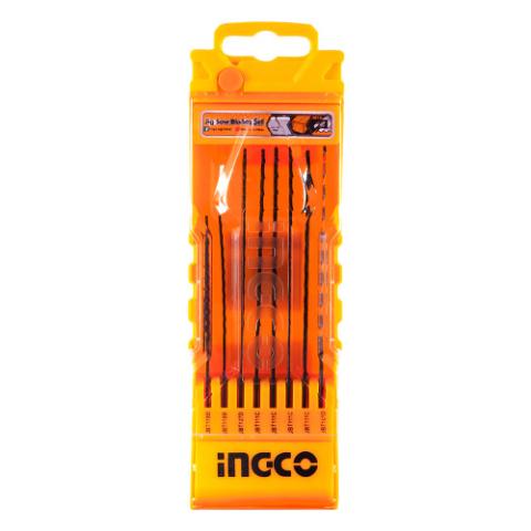 Набір пиляльних полотен для лобзика 8 шт. INGCO Набір пиляльних полотен для лобзика 8 шт. INGCO