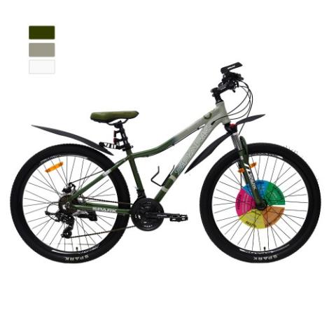 Велосипед SPARK MONTERO 15 27,5 сірий  (колеса - 27,5", алюмінієва рама - 15")